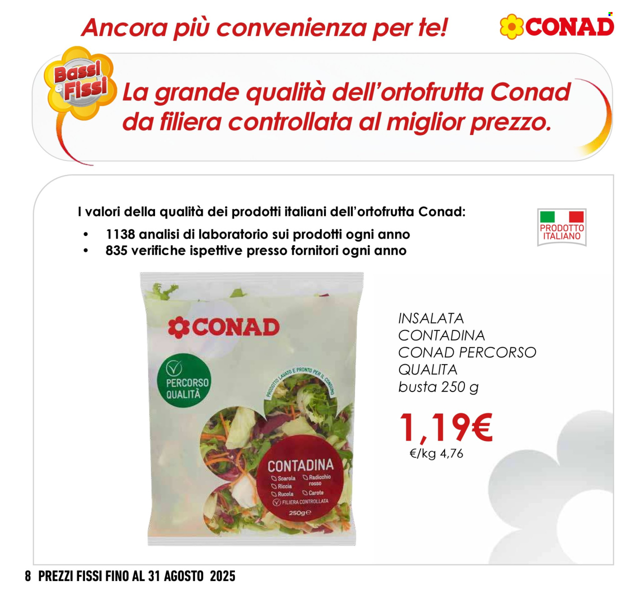 Volantino Conad - 1.5.2025 - 31.8.2025. Pagina 8