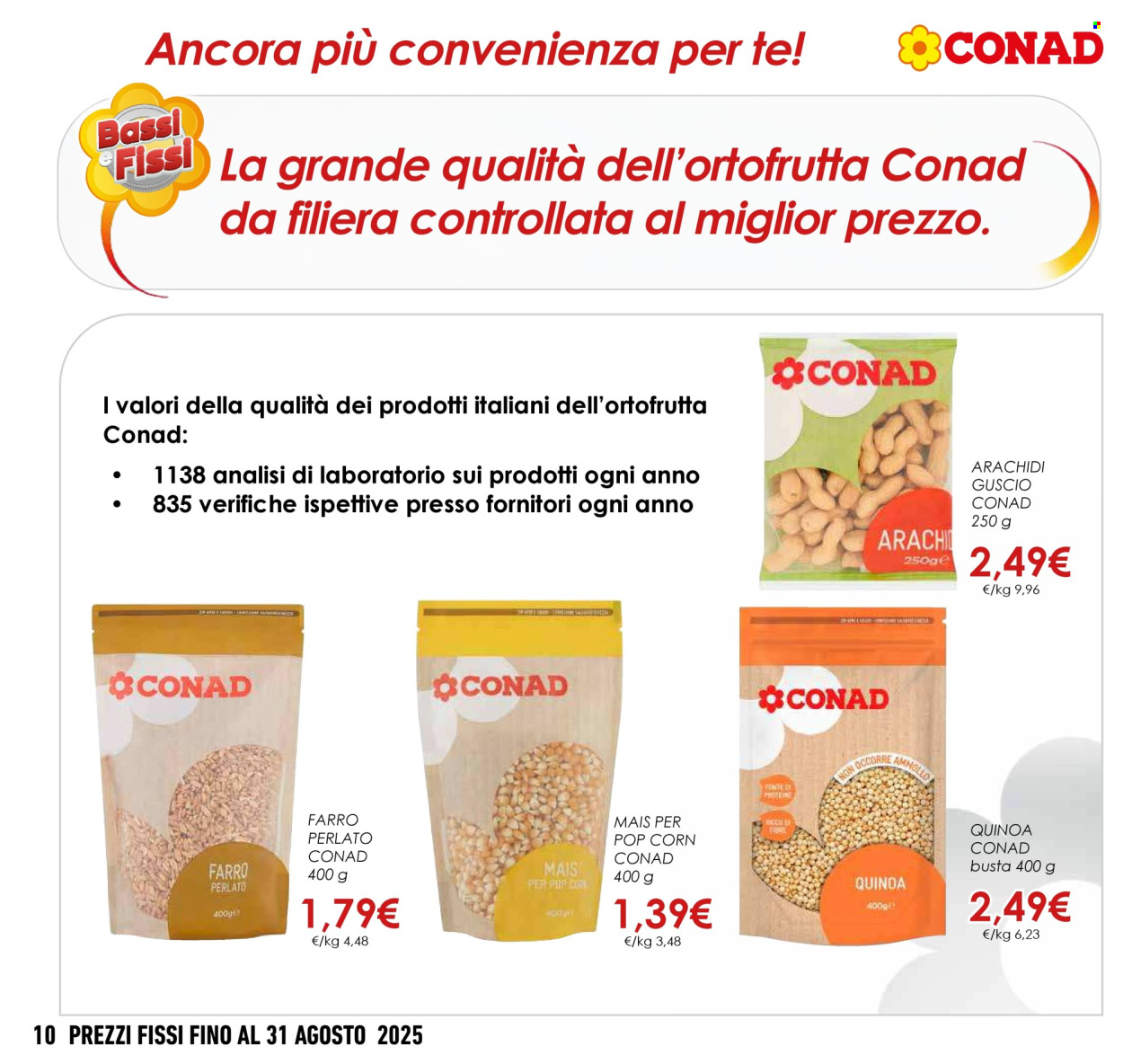 Volantino Conad - 1.5.2025 - 31.8.2025. Pagina 10