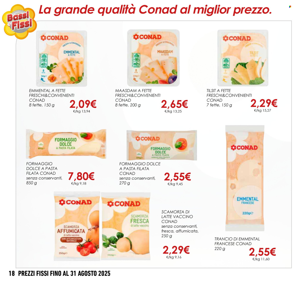 Volantino Conad - 1.5.2025 - 31.8.2025. Pagina 18
