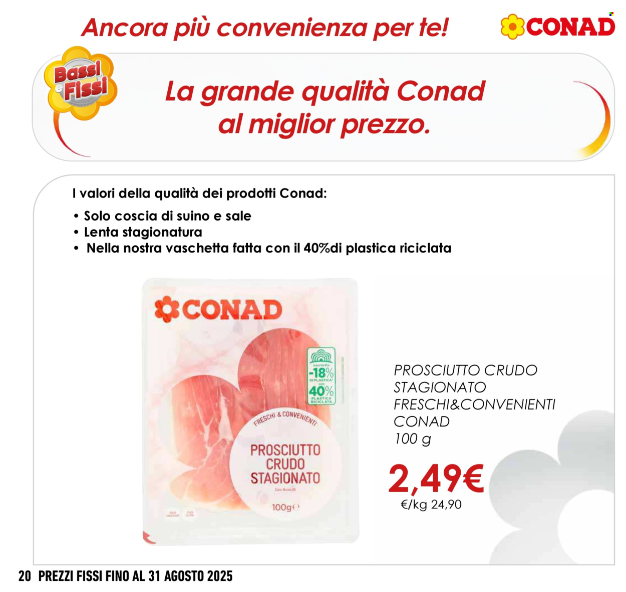 Volantino Conad - 1.5.2025 - 31.8.2025. Pagina 20