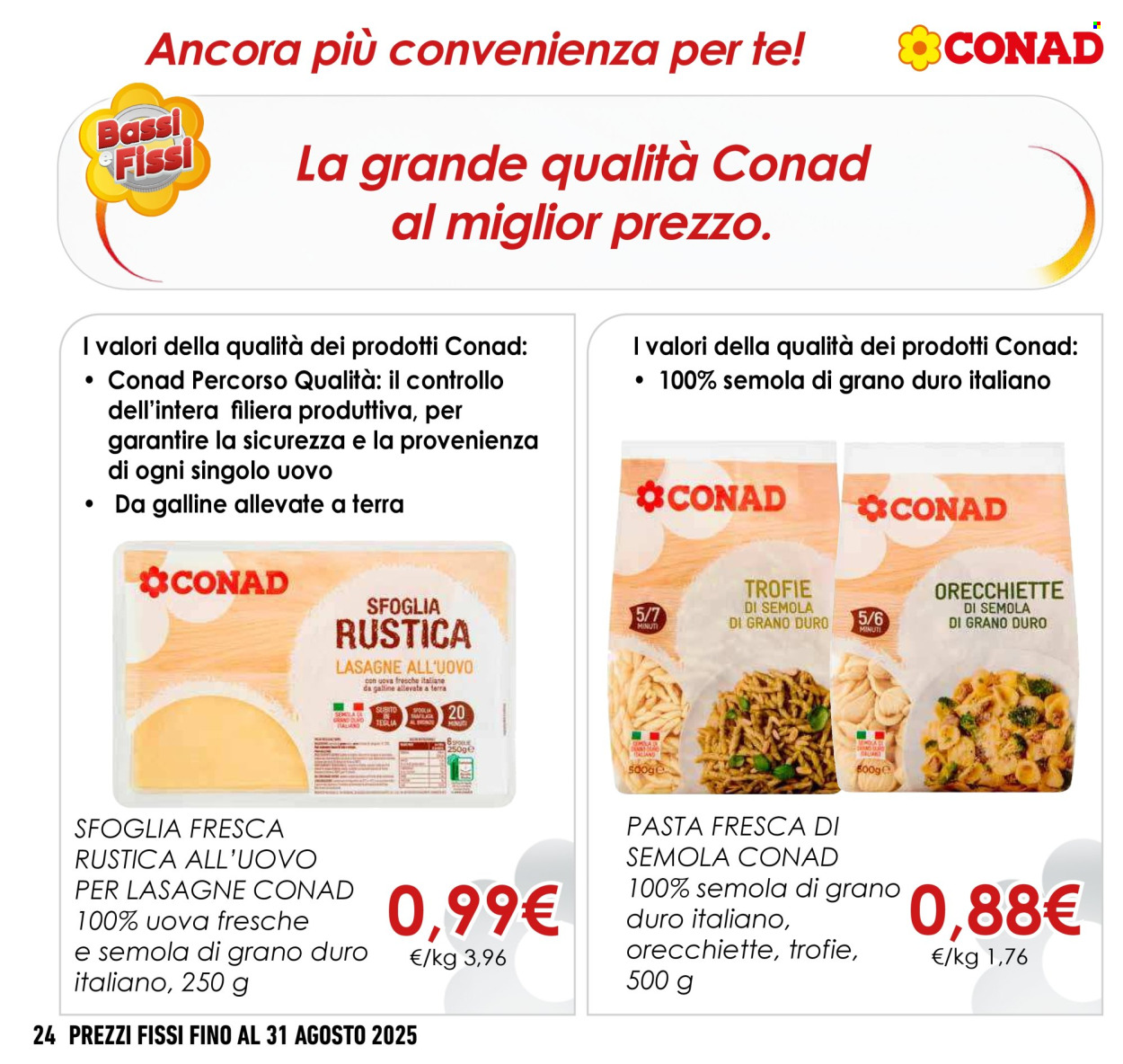 Volantino Conad - 1.5.2025 - 31.8.2025. Pagina 24