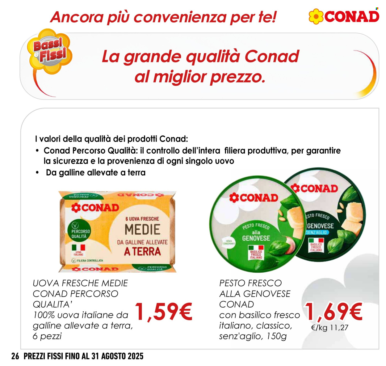 Volantino Conad - 1.5.2025 - 31.8.2025. Pagina 26
