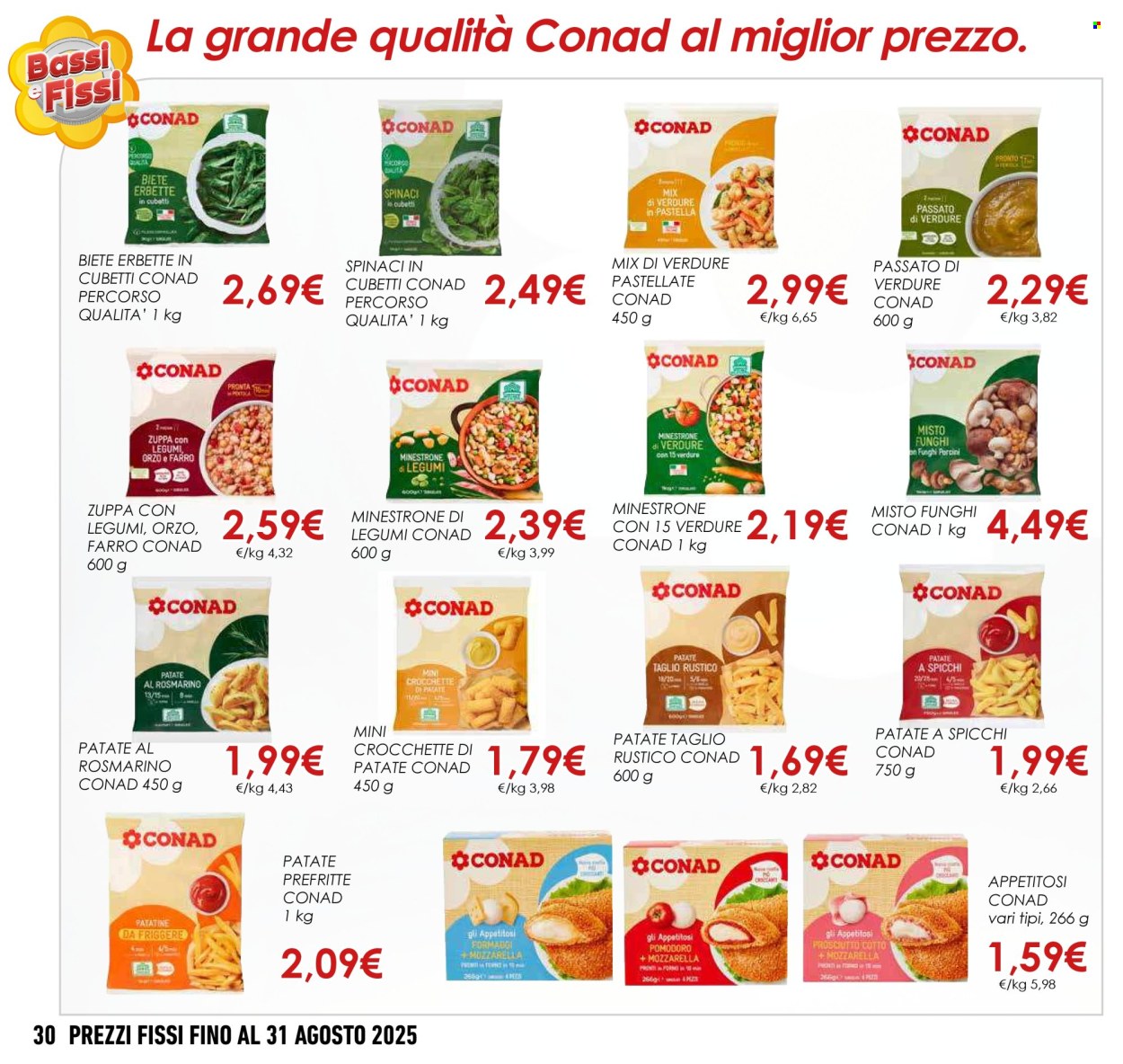 Volantino Conad - 1.5.2025 - 31.8.2025. Pagina 30
