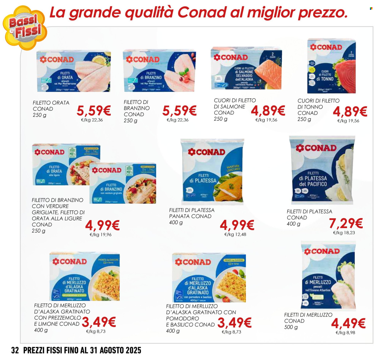 Volantino Conad - 1.5.2025 - 31.8.2025. Pagina 32