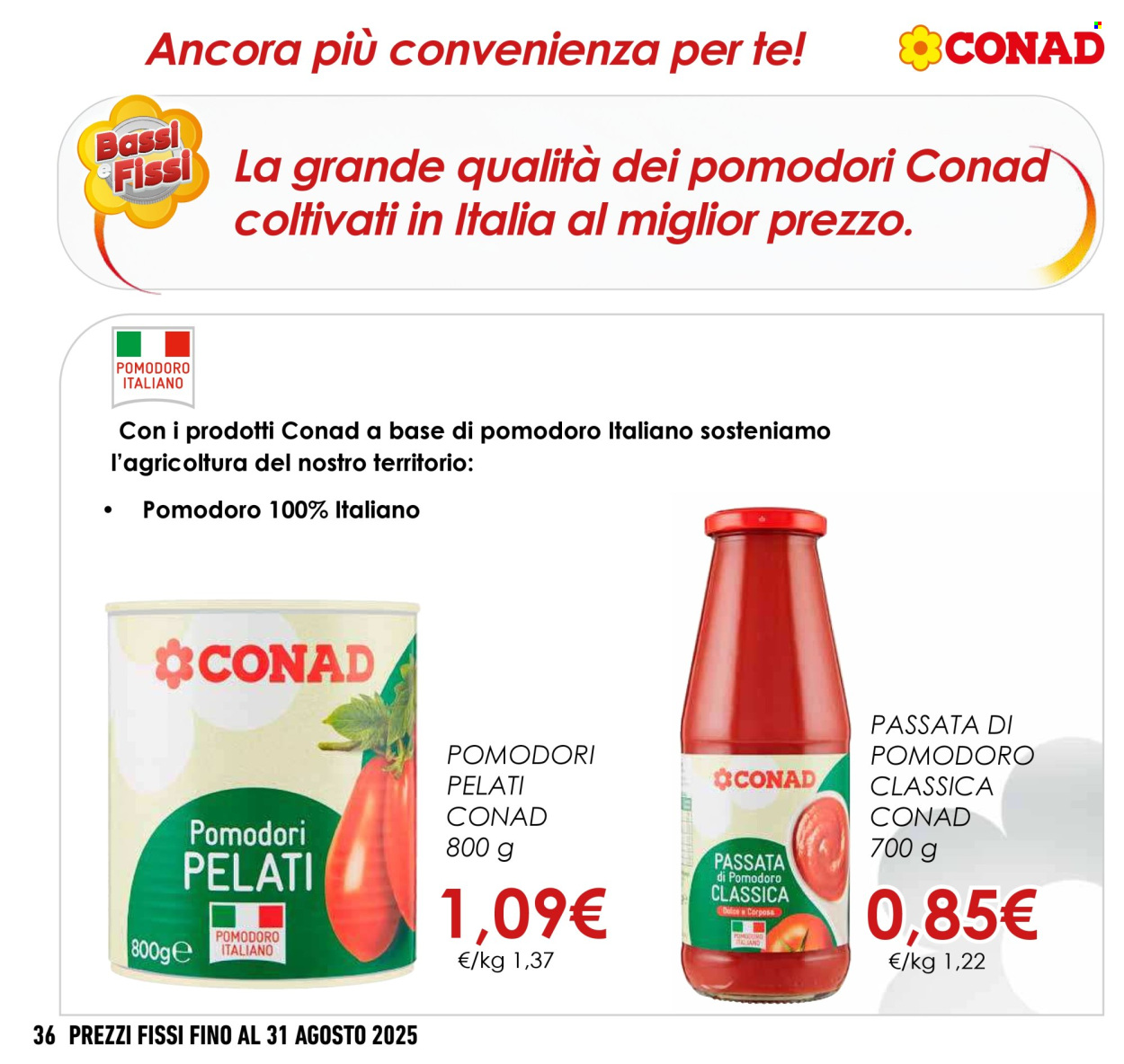 Volantino Conad - 1.5.2025 - 31.8.2025. Pagina 36