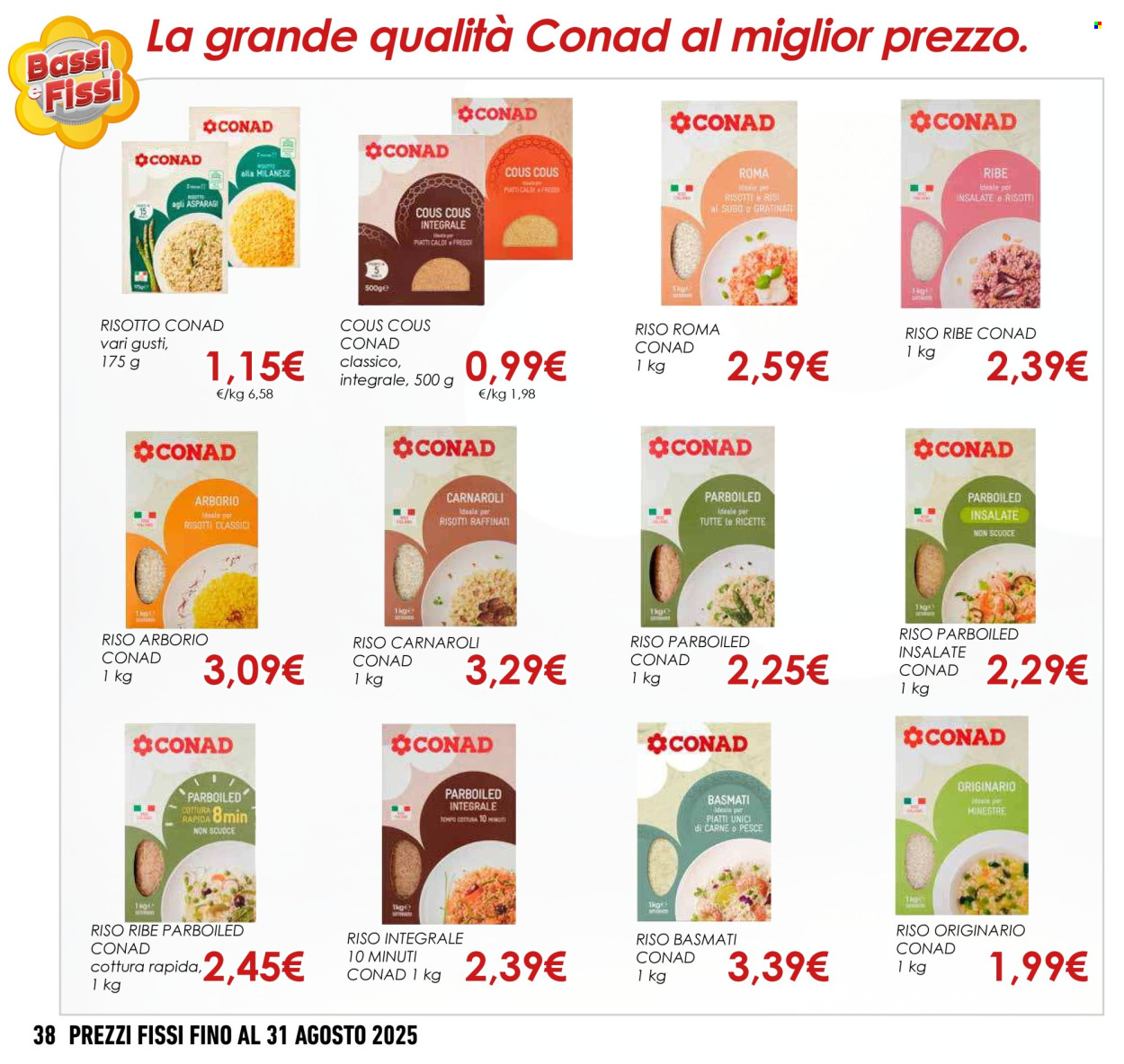 Volantino Conad - 1.5.2025 - 31.8.2025. Pagina 38