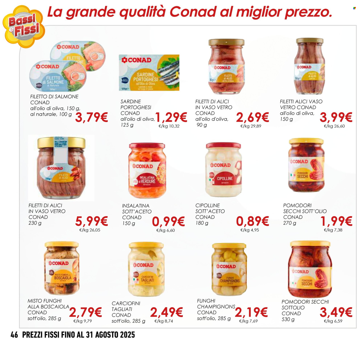 Volantino Conad - 1.5.2025 - 31.8.2025. Pagina 46