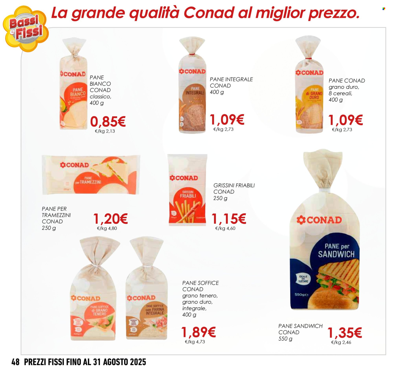 Volantino Conad - 1.5.2025 - 31.8.2025. Pagina 48