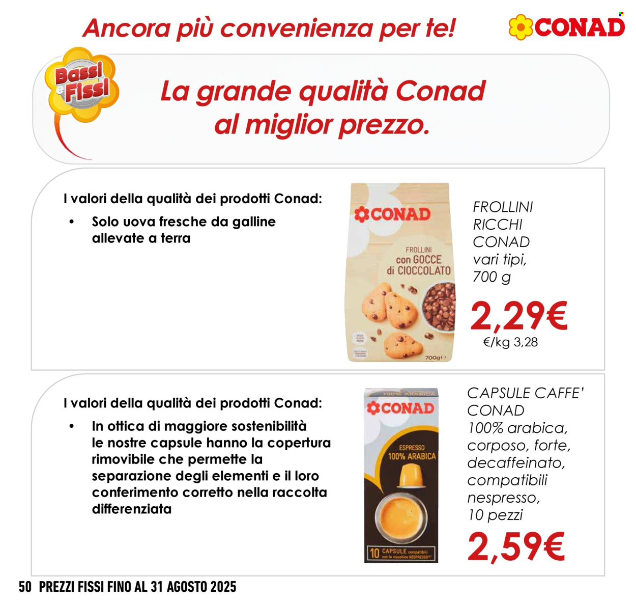 Volantino Conad - 1.5.2025 - 31.8.2025. Pagina 50