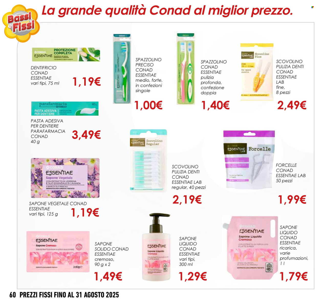 Volantino Conad - 1.5.2025 - 31.8.2025. Pagina 60
