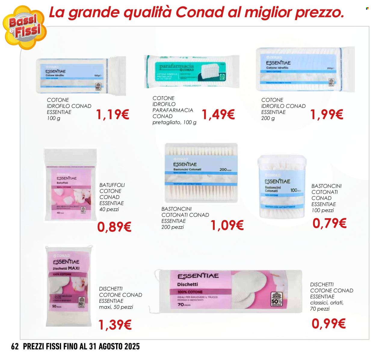 Volantino Conad - 1.5.2025 - 31.8.2025. Pagina 62
