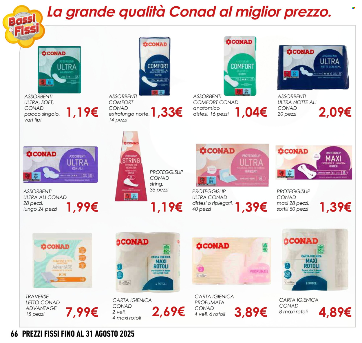 Volantino Conad - 1.5.2025 - 31.8.2025. Pagina 66