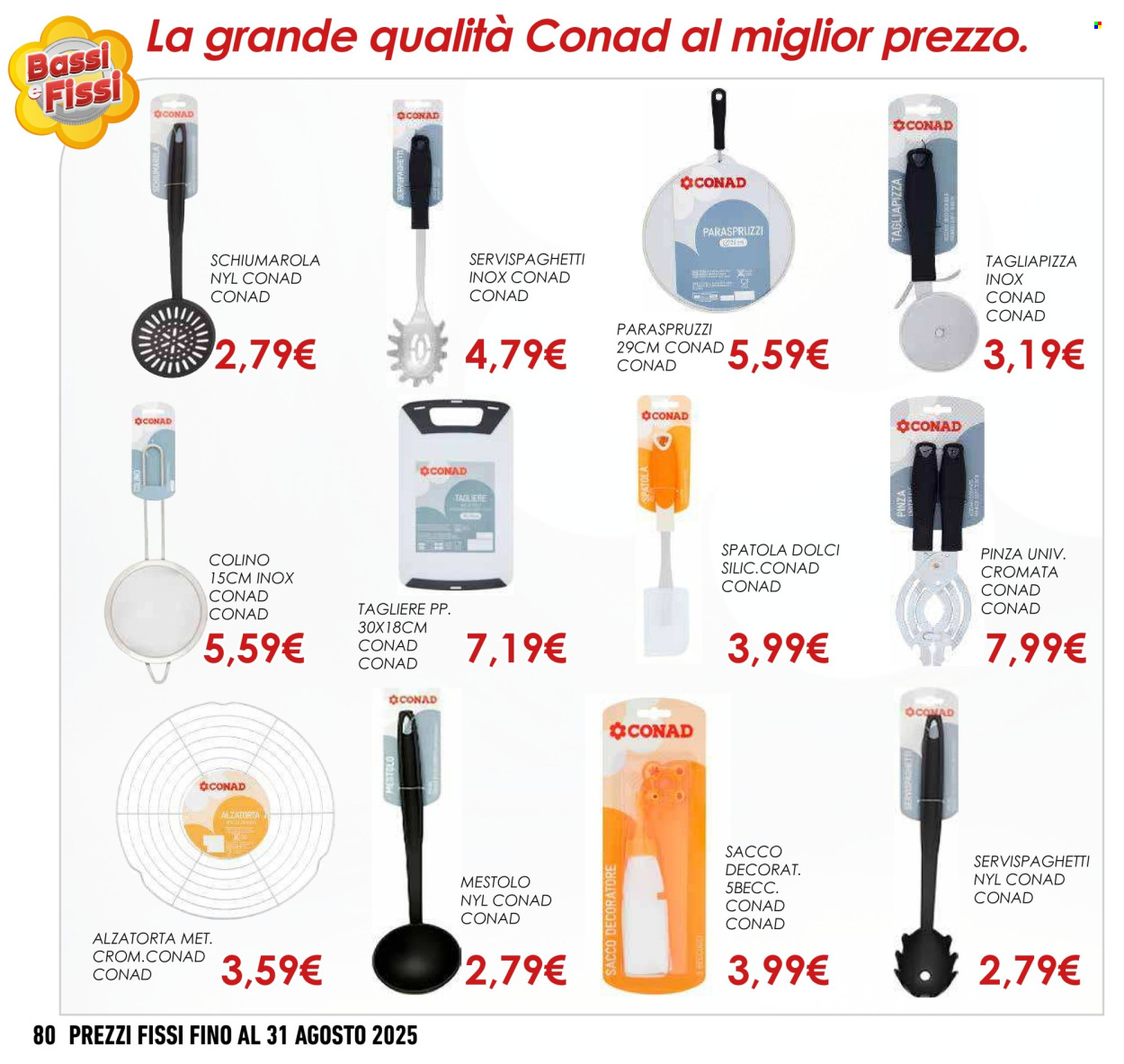 Volantino Conad - 1.5.2025 - 31.8.2025. Pagina 80