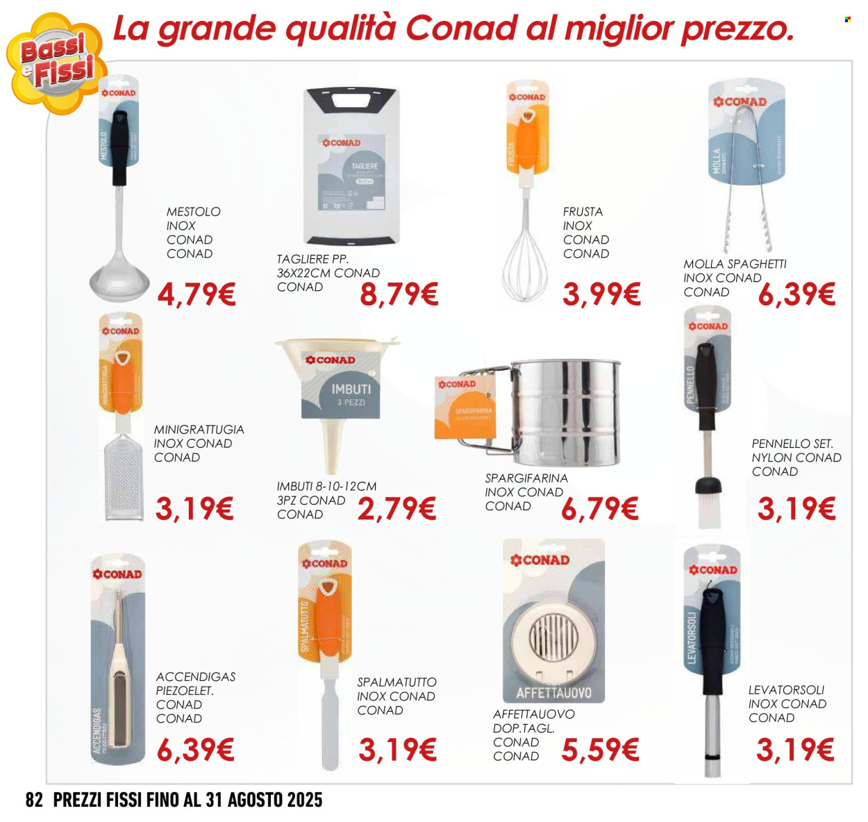 Volantino Conad - 1.5.2025 - 31.8.2025. Pagina 82