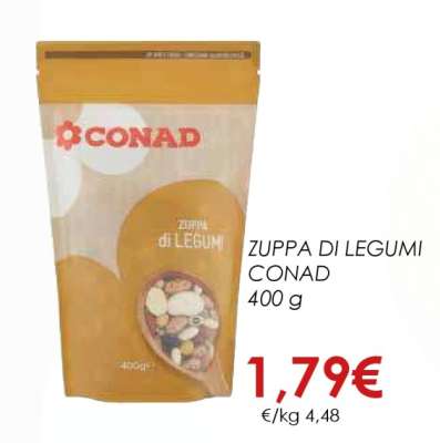 ZUPPA DI LEGUMI CONAD