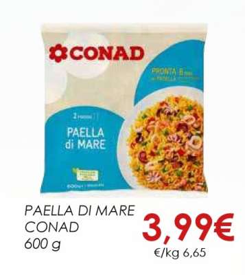 PAELLA DI MARE CONAD
