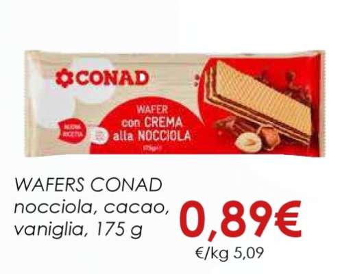 Wafers Conad