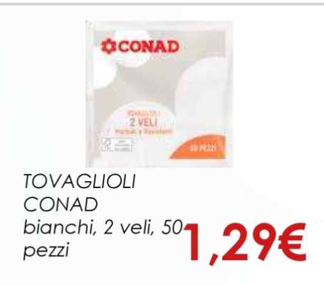 Tovaglioli CONAD