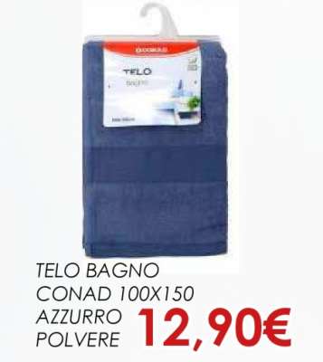 TELO BAGNO CONAD 100X150