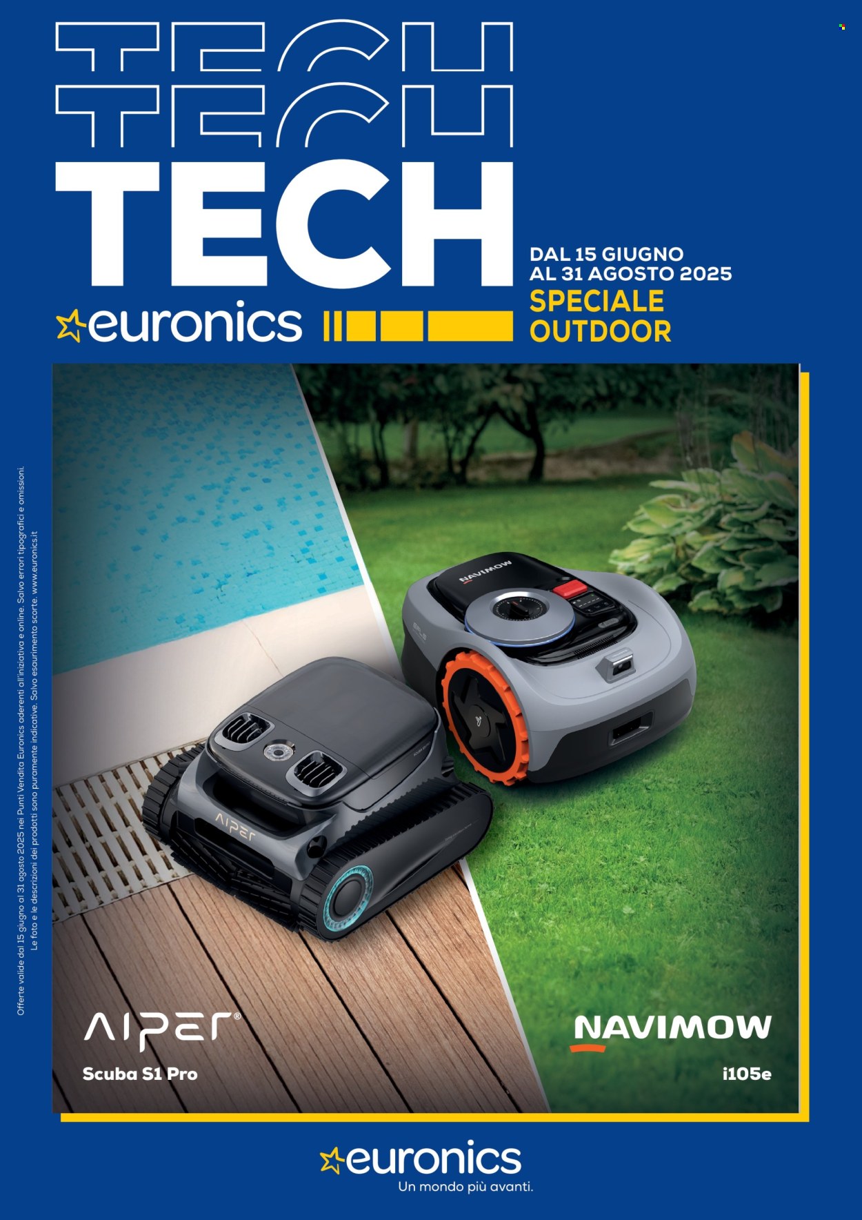 Volantino Euronics - 15.6.2025 - 31.8.2025. Pagina 1