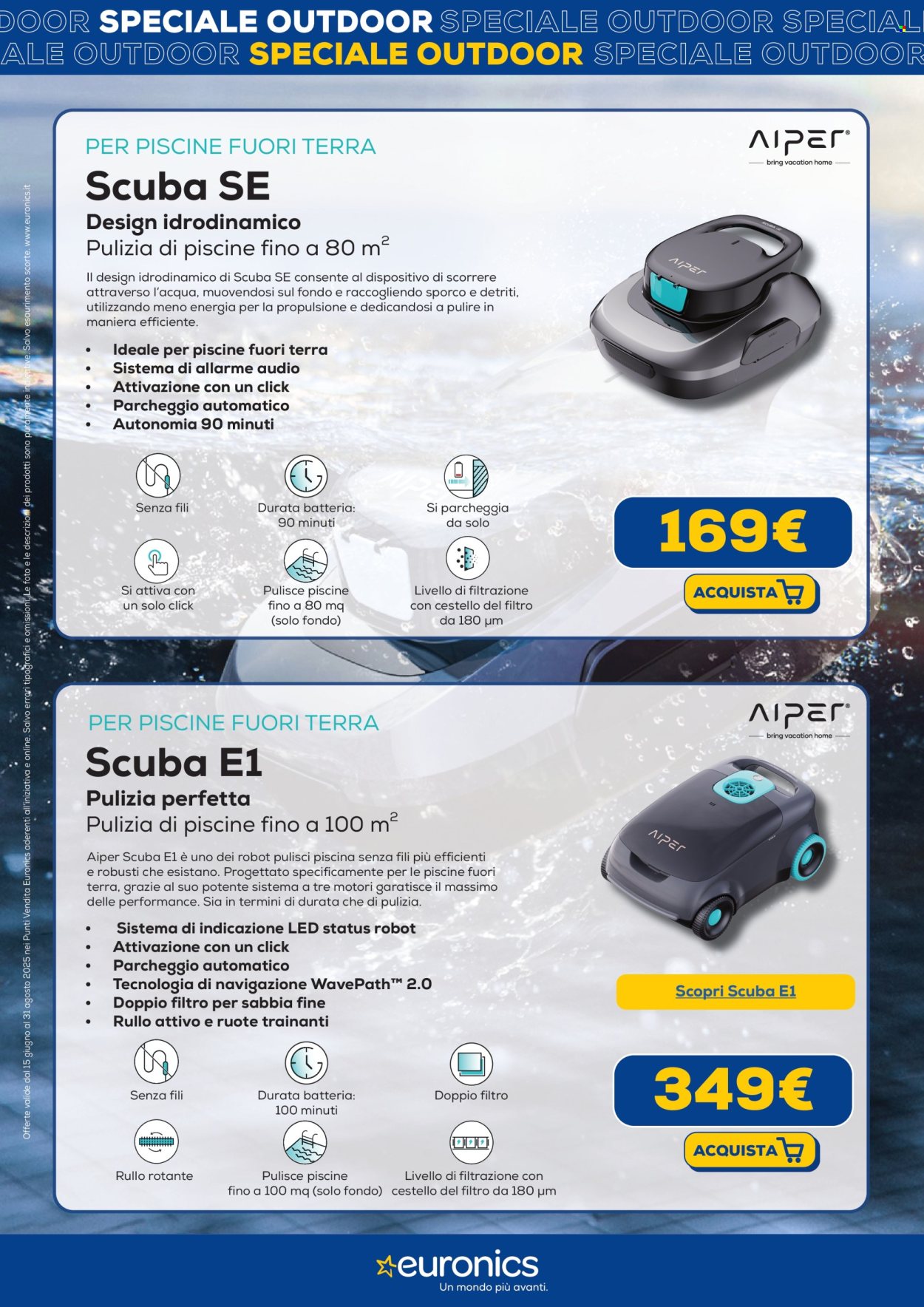 Volantino Euronics - 15.6.2025 - 31.8.2025. Pagina 13