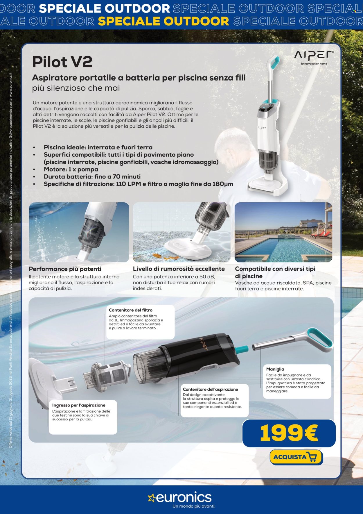 Volantino Euronics - 15.6.2025 - 31.8.2025. Pagina 15