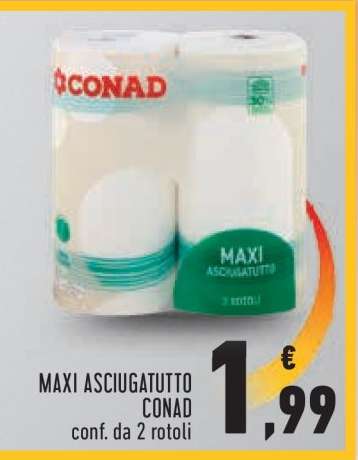 Maxi asciugatutto CONAD
