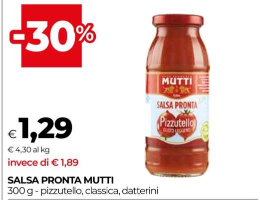 SALSA PRONTA MUTTI