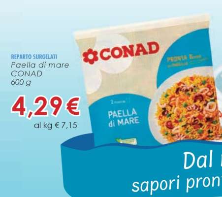 PAELLA DI MARE CONAD