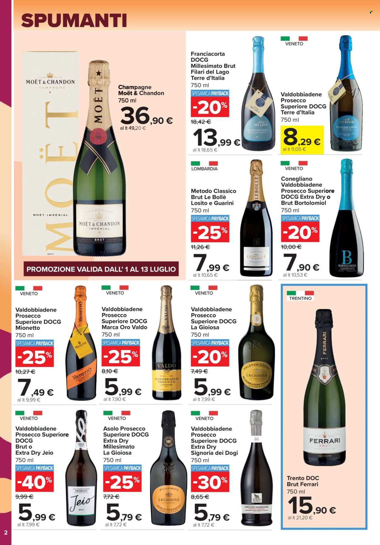 Volantino Carrefour - 26.6.2025 - 6.8.2025. Pagina 2
