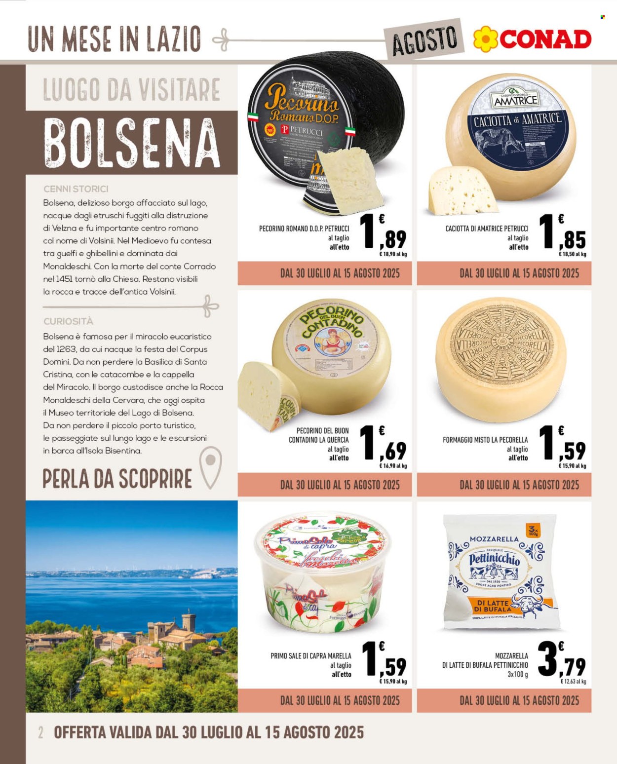 Volantino Conad - 30.7.2025 - 31.8.2025. Pagina 2