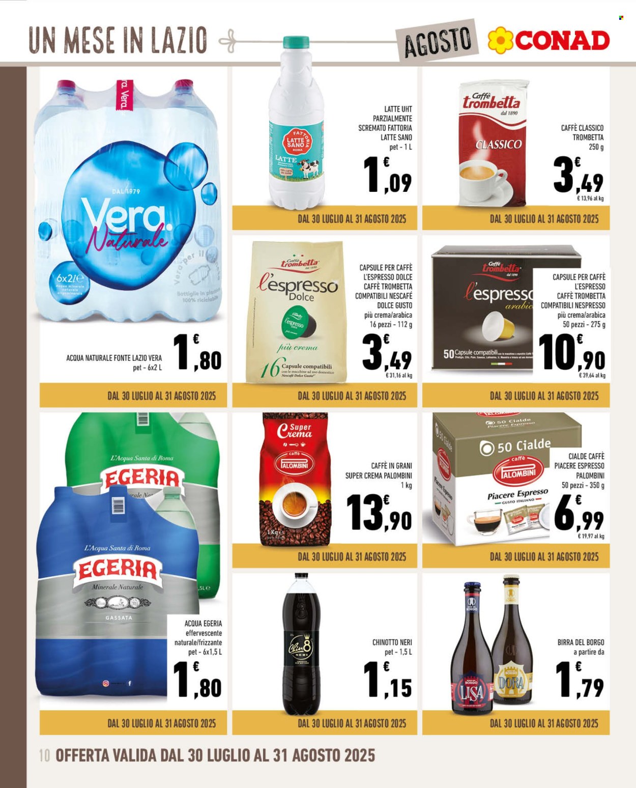 Volantino Conad - 30.7.2025 - 31.8.2025. Pagina 10