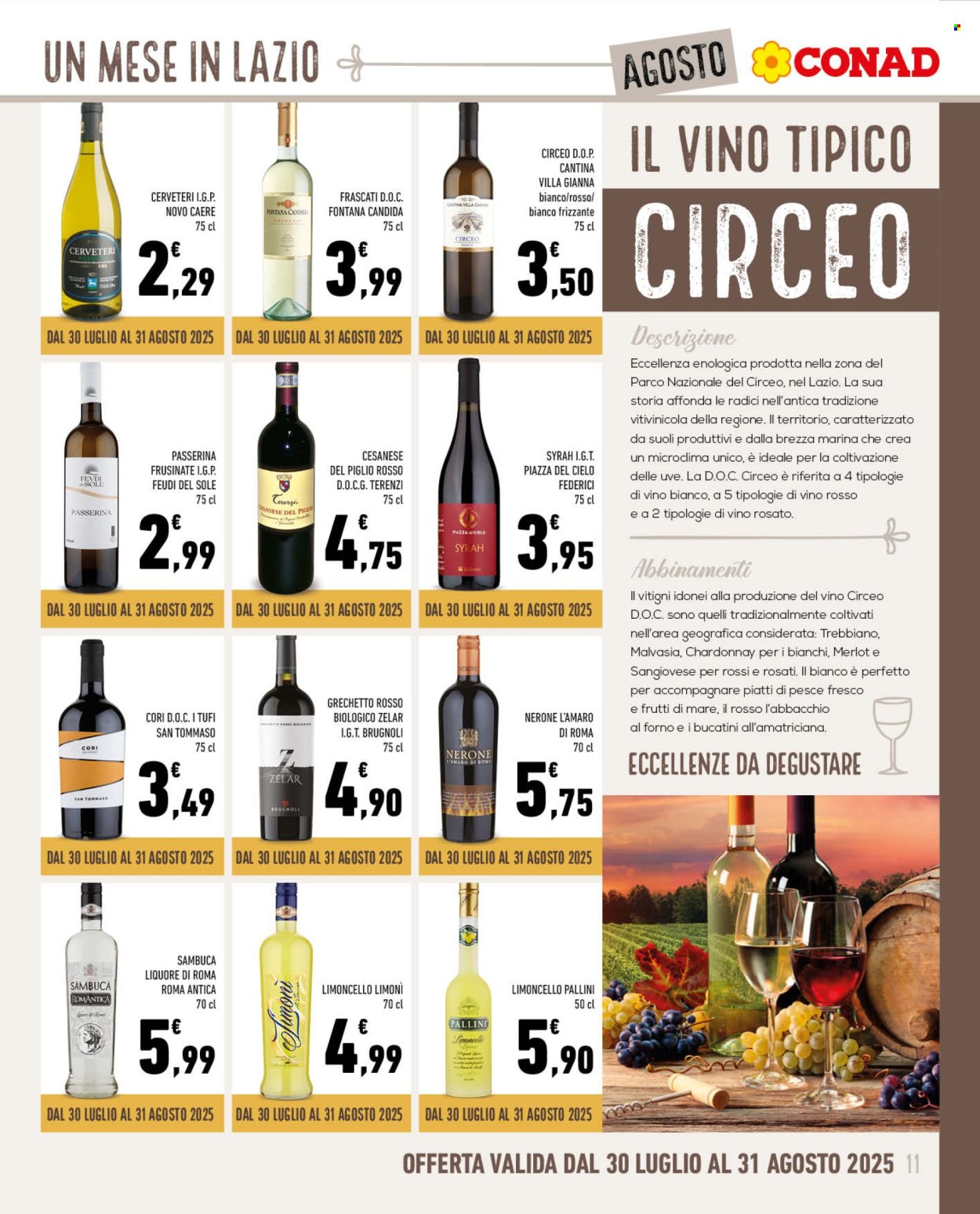 Volantino Conad - 30.7.2025 - 31.8.2025. Pagina 11