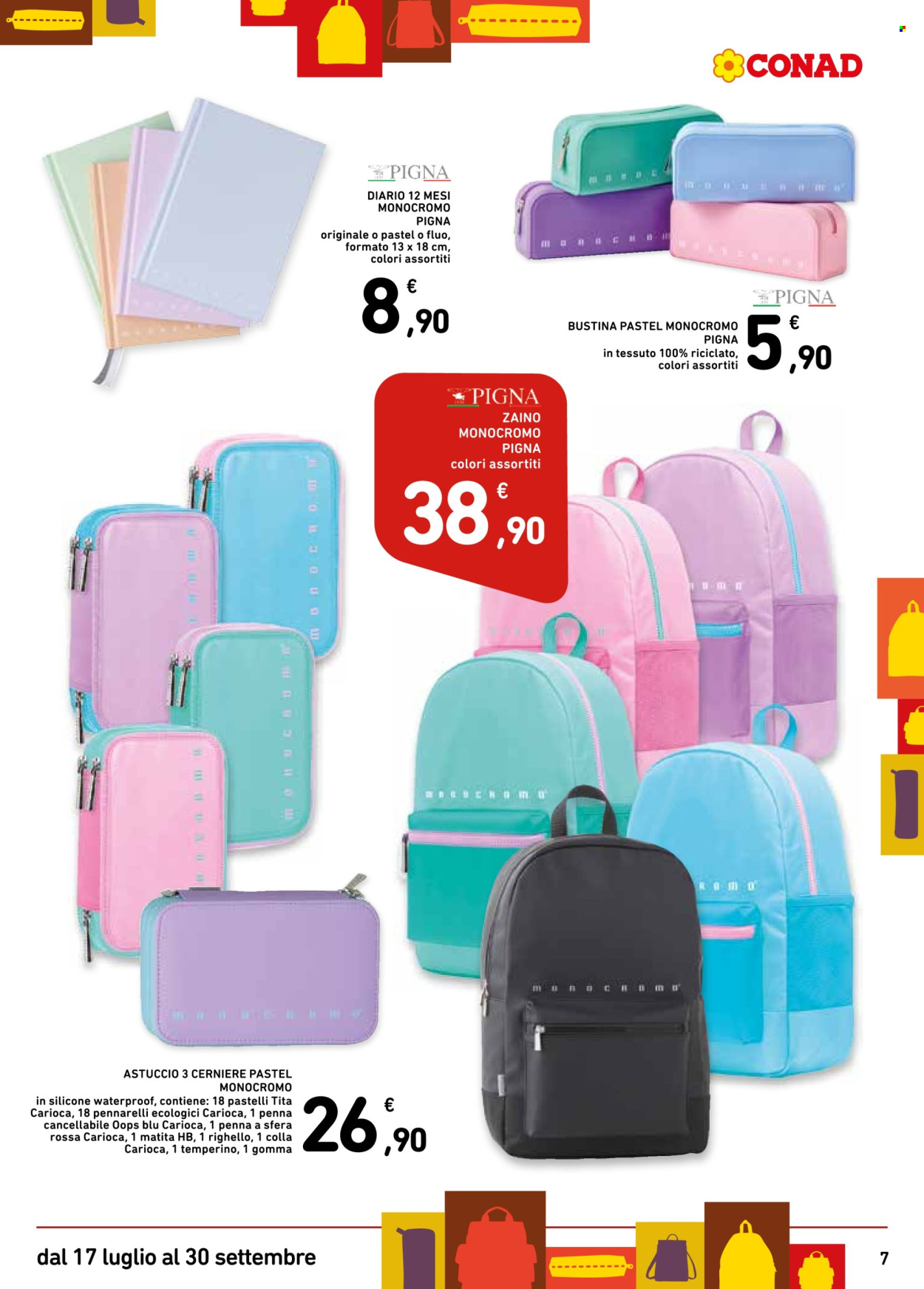 Volantino Conad - 17.7.2025 - 30.9.2025. Pagina 7