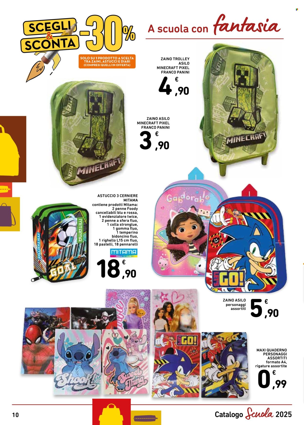 Volantino Conad - 17.7.2025 - 30.9.2025. Pagina 10
