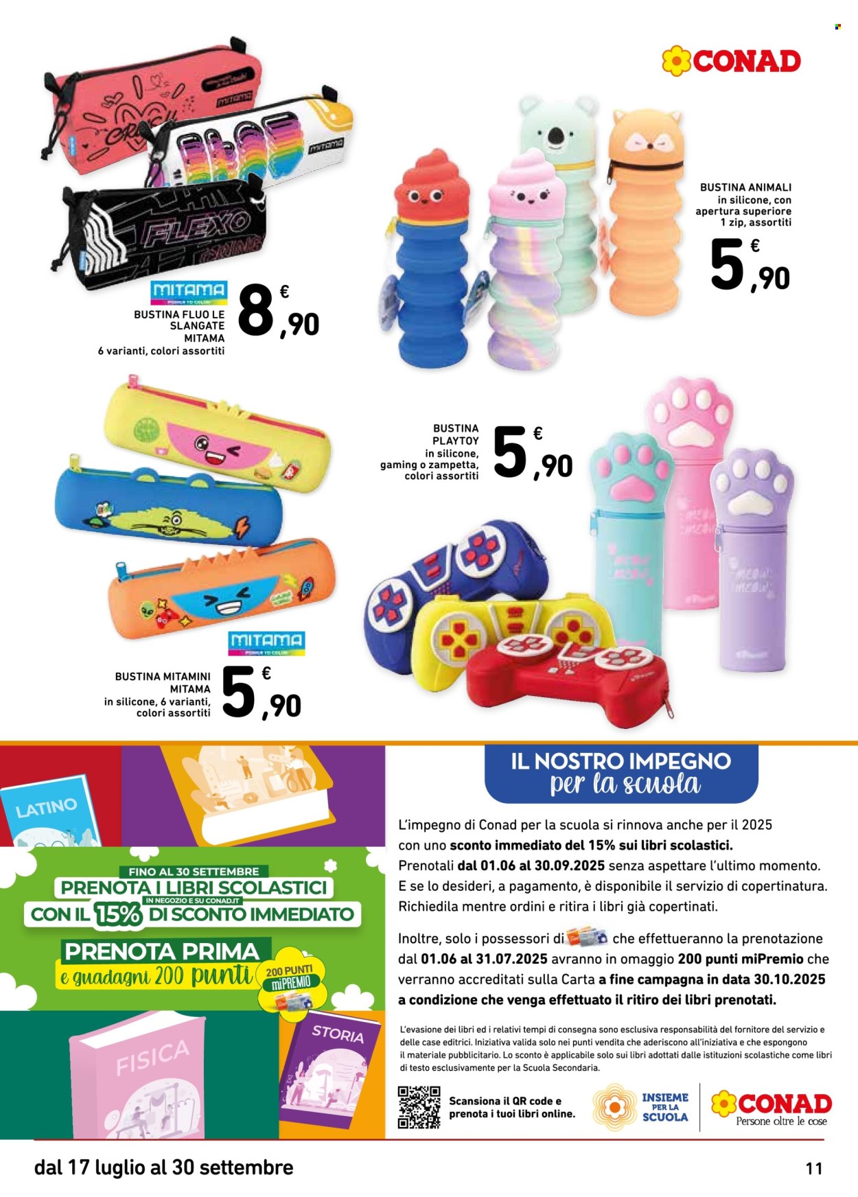 Volantino Conad - 17.7.2025 - 30.9.2025. Pagina 11