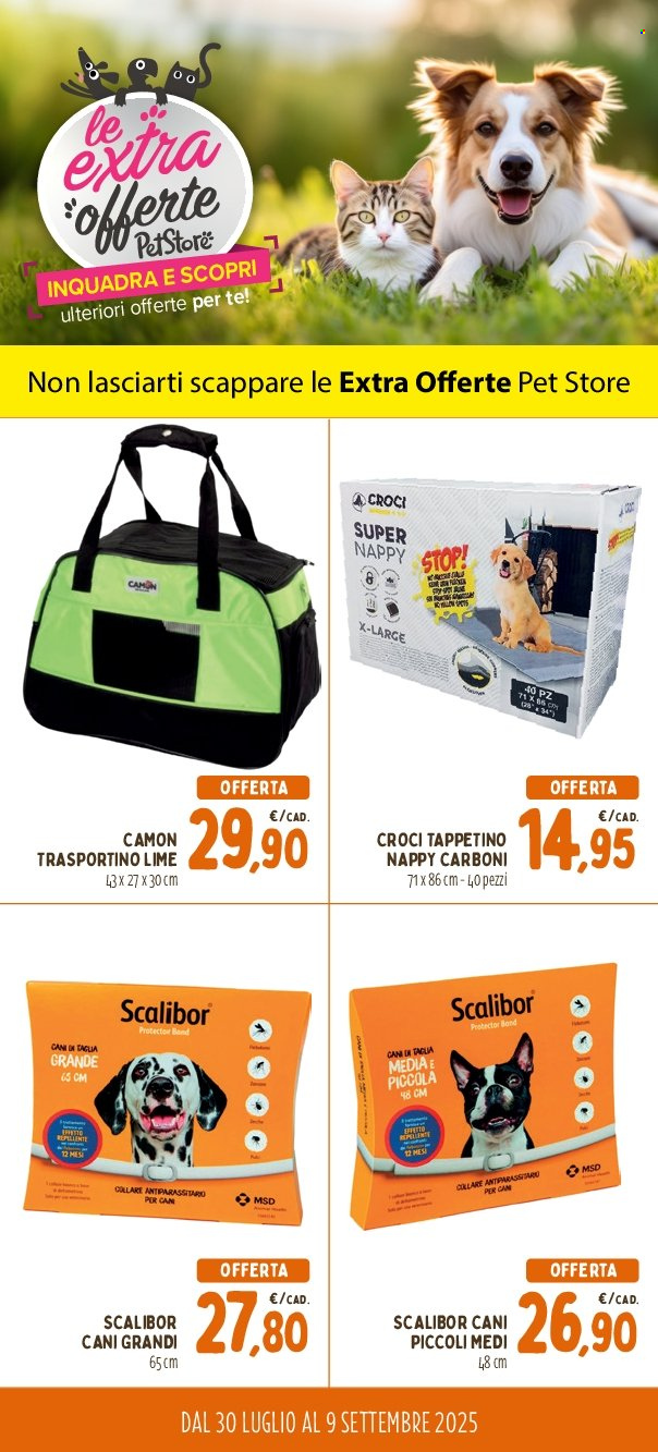 Volantino Pet Store Conad - 30.7.2025 - 9.9.2025. Pagina 1