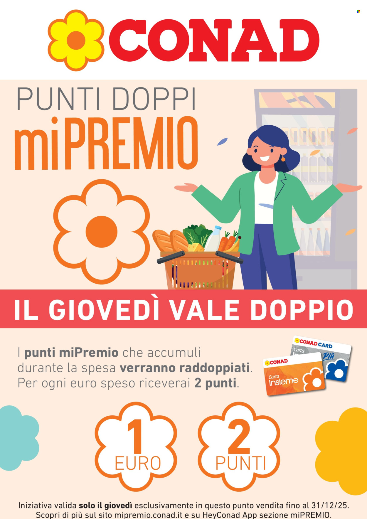 Volantino Conad - 9.7.2025 - 31.12.2025. Pagina 1