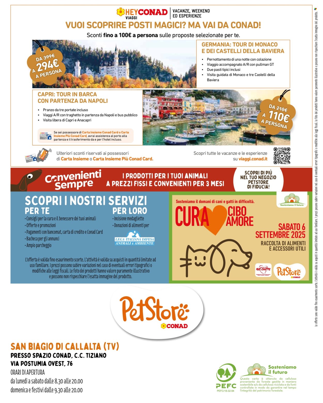 Volantino Spazio Conad - 25.7.2025 - 10.9.2025. Pagina 8
