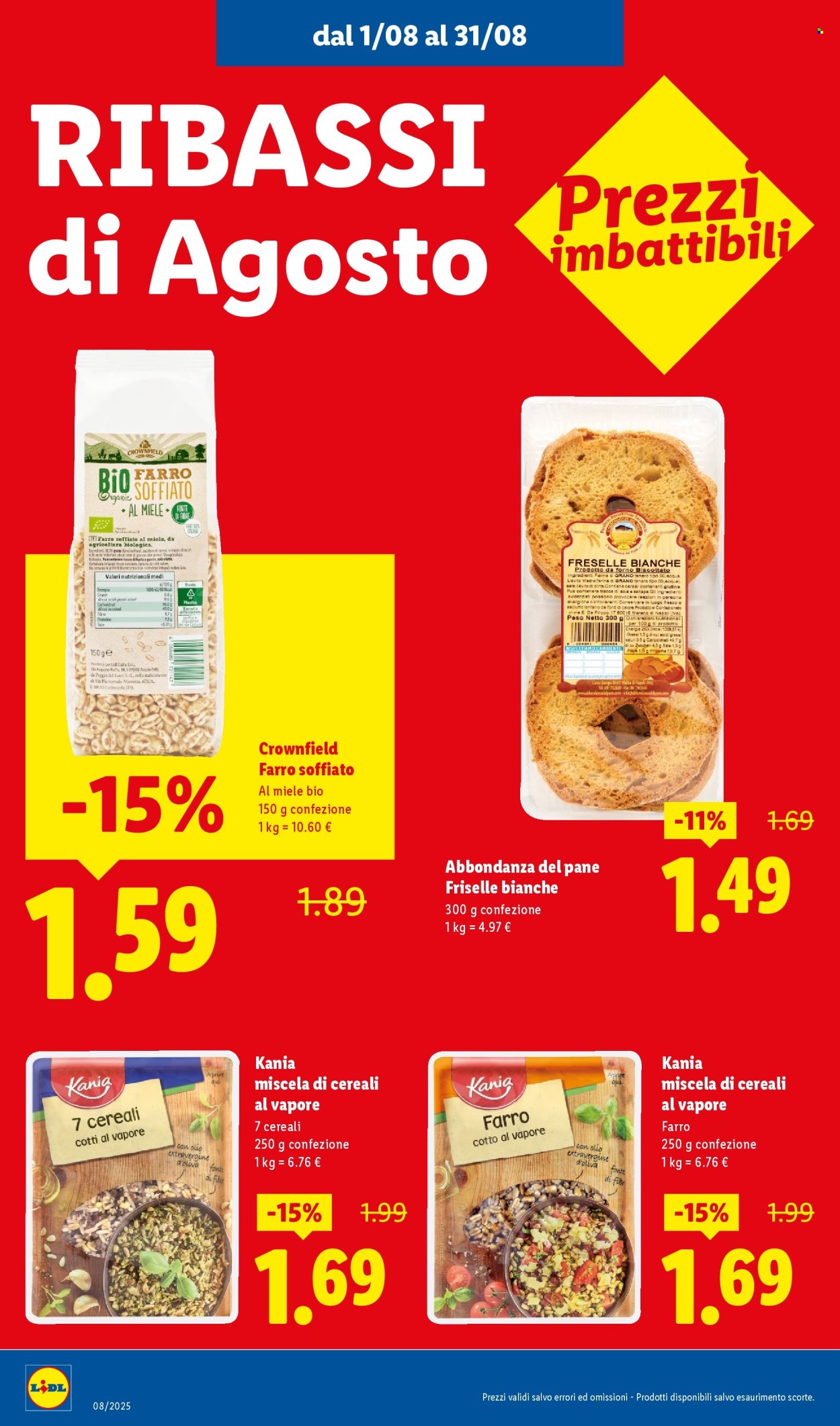 Volantino Lidl - 1.8.2025 - 31.8.2025. Pagina 8