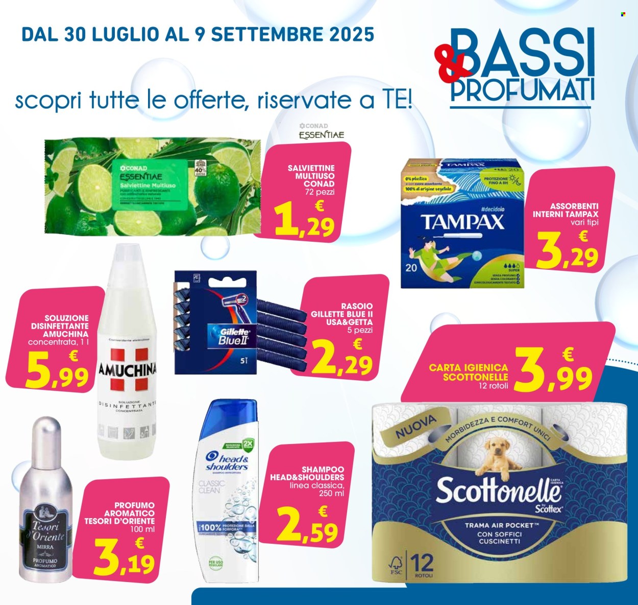 Volantino Conad City - 30.7.2025 - 9.9.2025. Pagina 3
