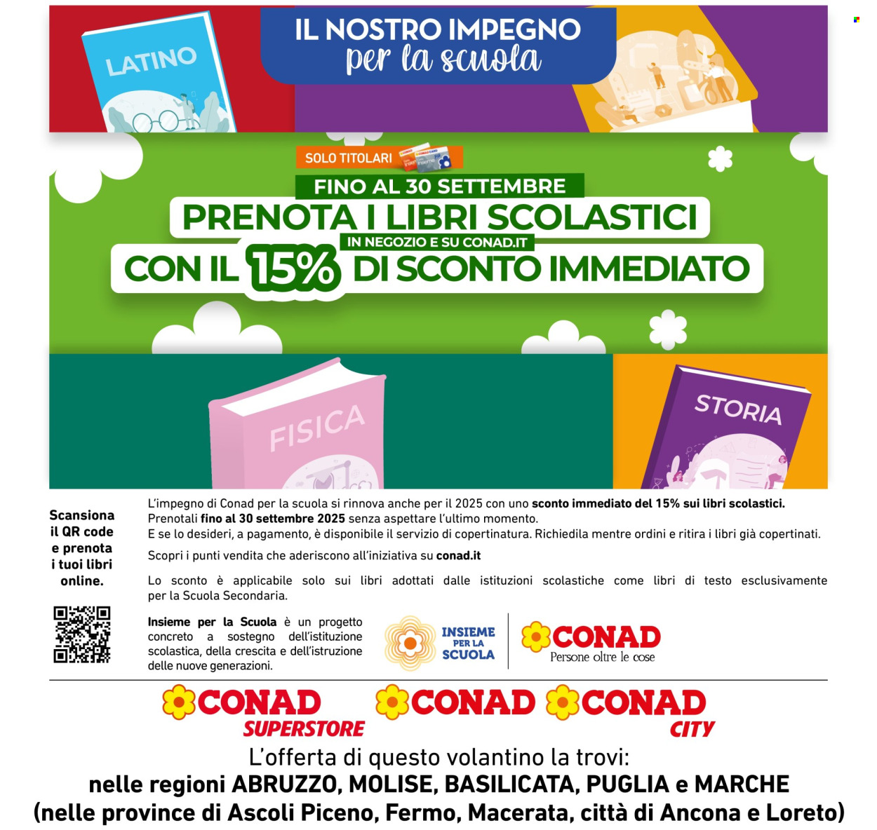 Volantino Conad City - 30.7.2025 - 9.9.2025. Pagina 6