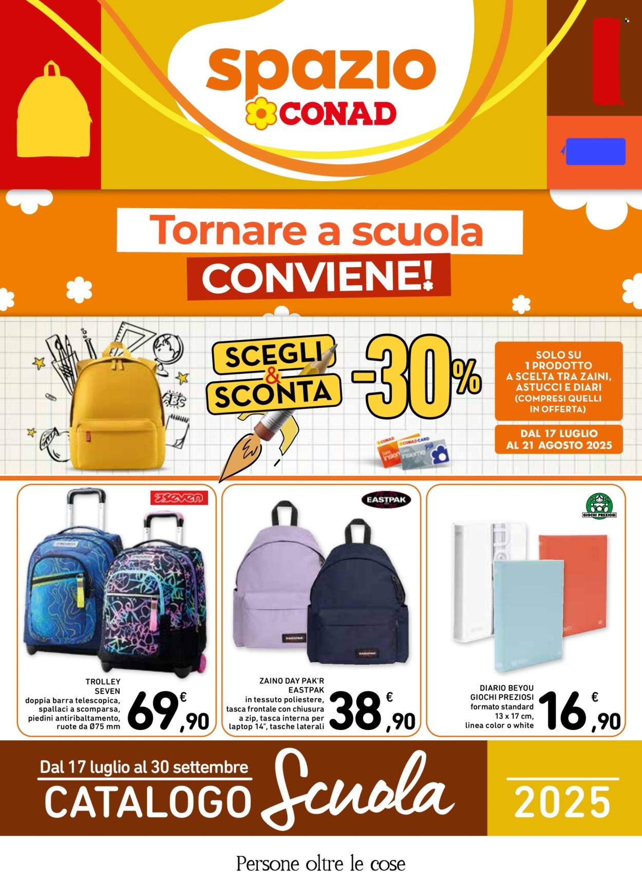 Volantino Spazio Conad - 17.7.2025 - 30.9.2025. Pagina 1