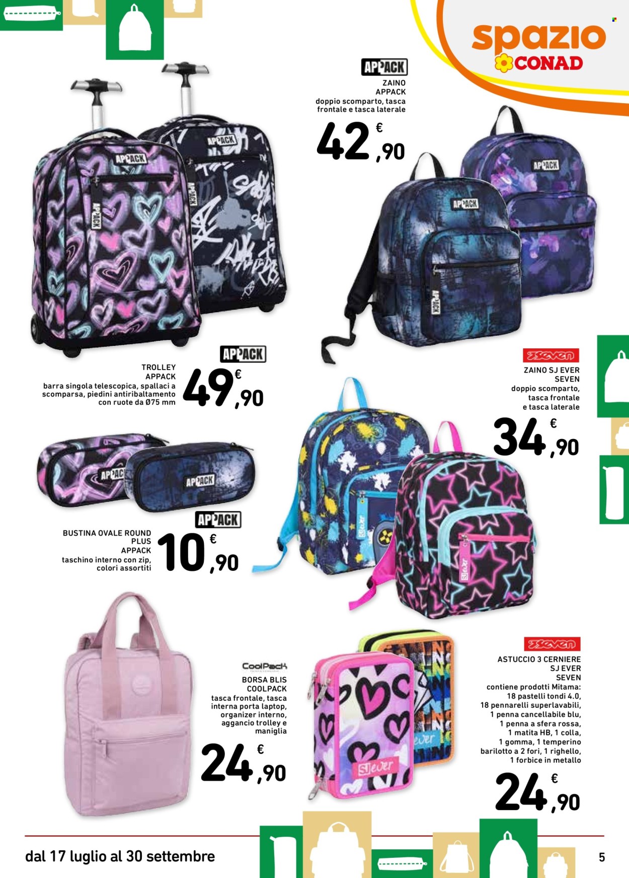 Volantino Spazio Conad - 17.7.2025 - 30.9.2025. Pagina 5