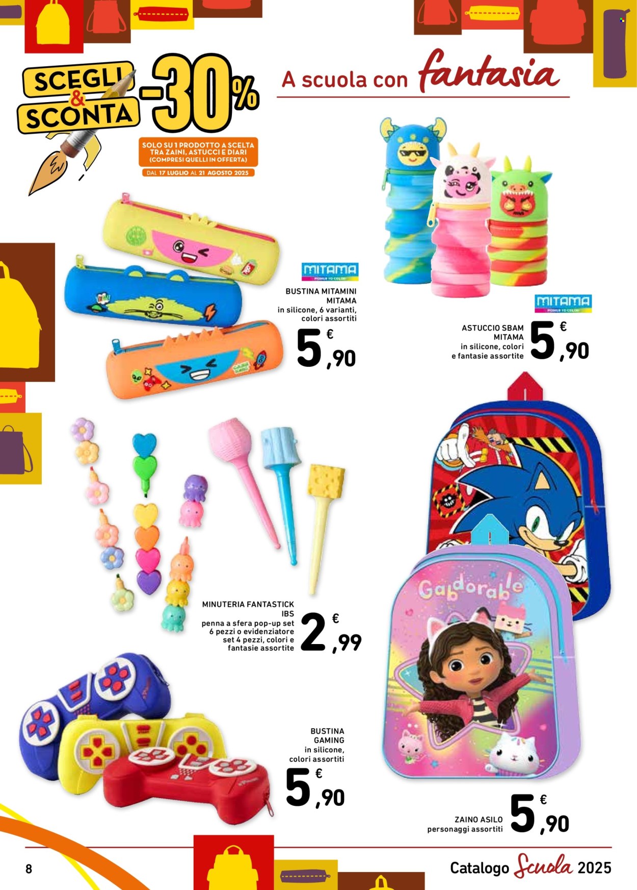 Volantino Spazio Conad - 17.7.2025 - 30.9.2025. Pagina 8