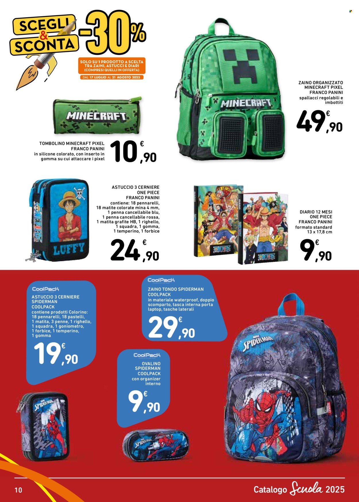 Volantino Spazio Conad - 17.7.2025 - 30.9.2025. Pagina 10