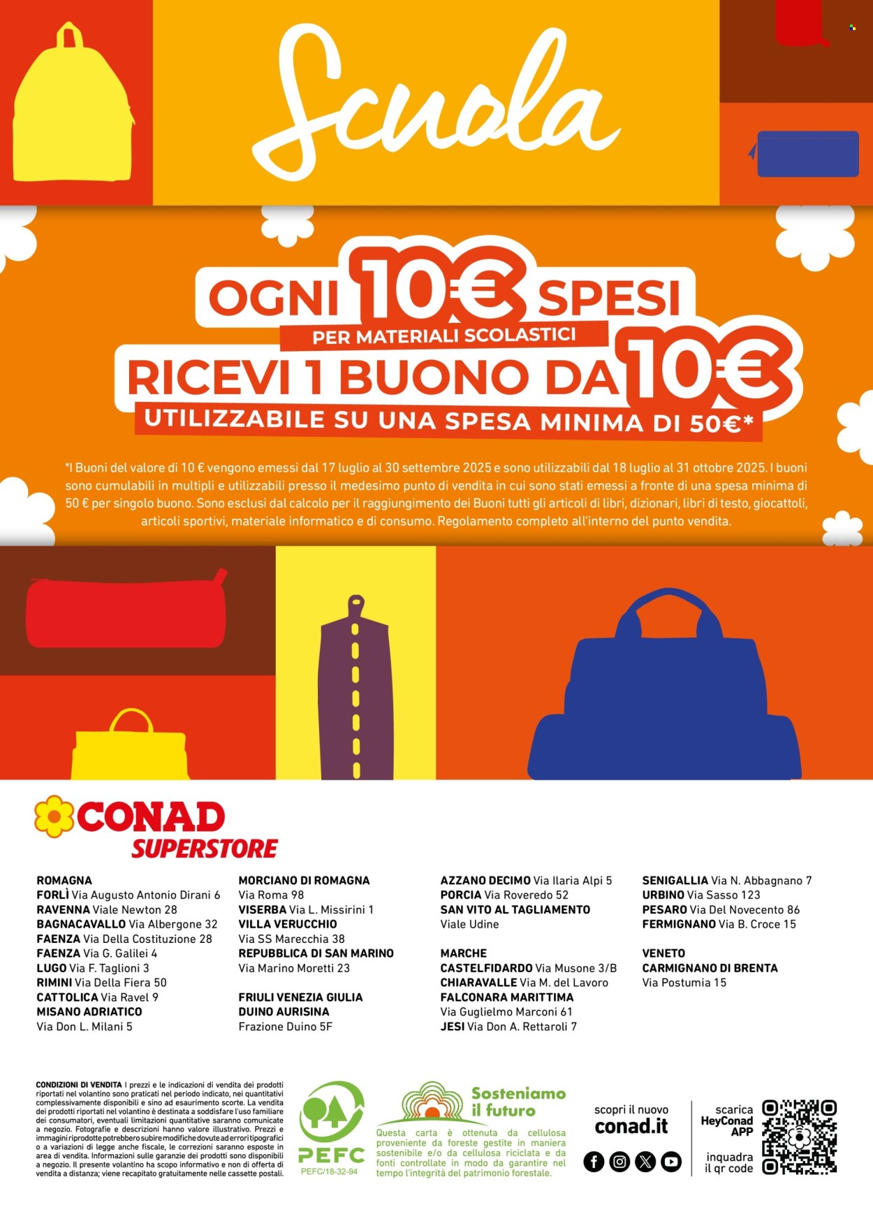 Volantino Conad Superstore - 17.7.2025 - 30.9.2025. Pagina 4