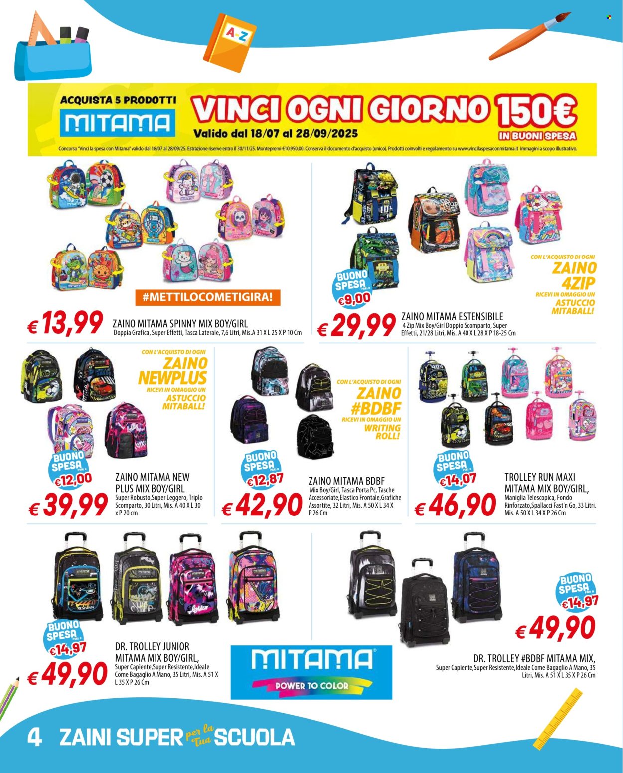 Volantino Famila - 24.7.2025 - 14.9.2025. Pagina 4