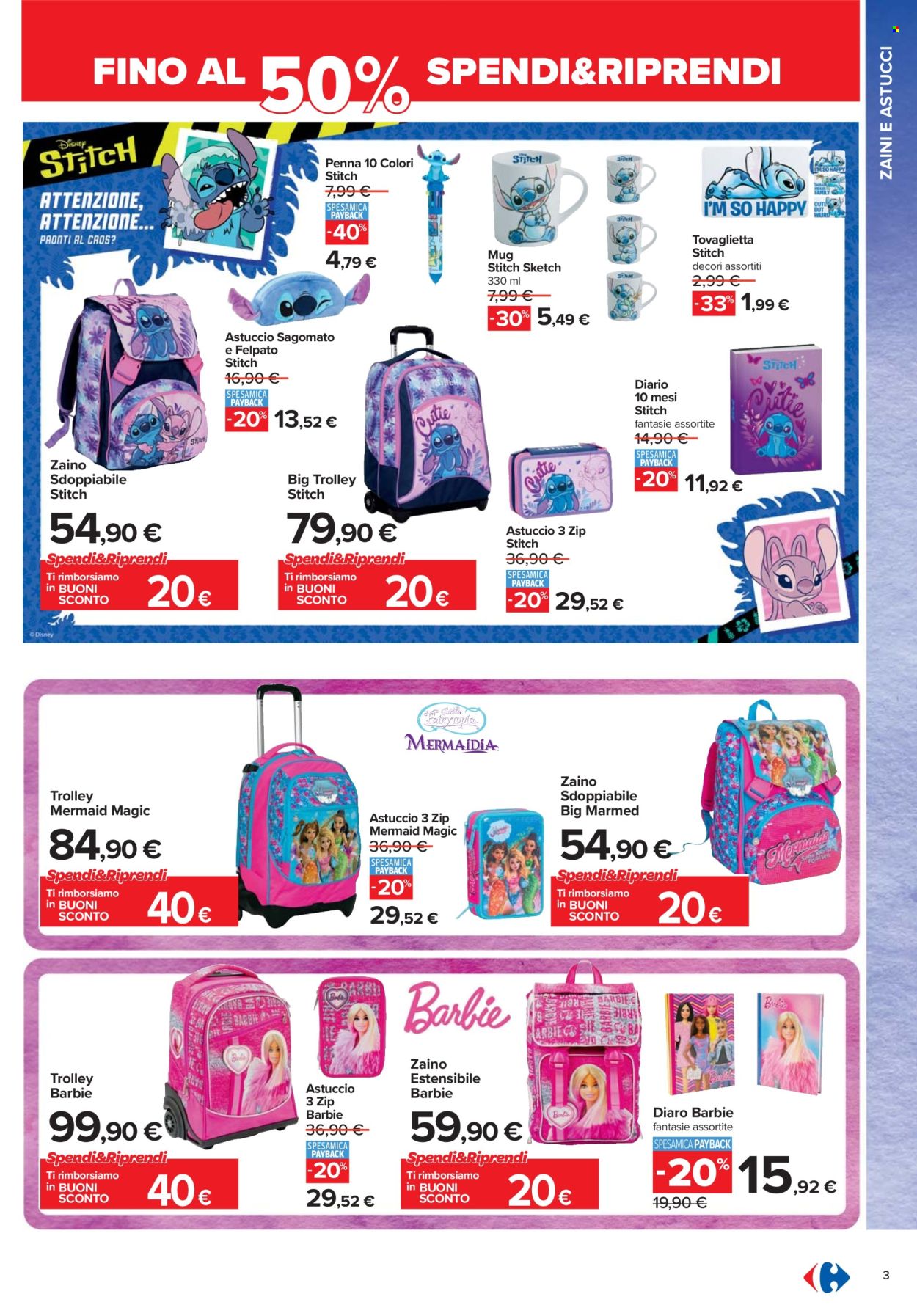 Volantino Carrefour - 24.7.2025 - 4.9.2025. Pagina 3