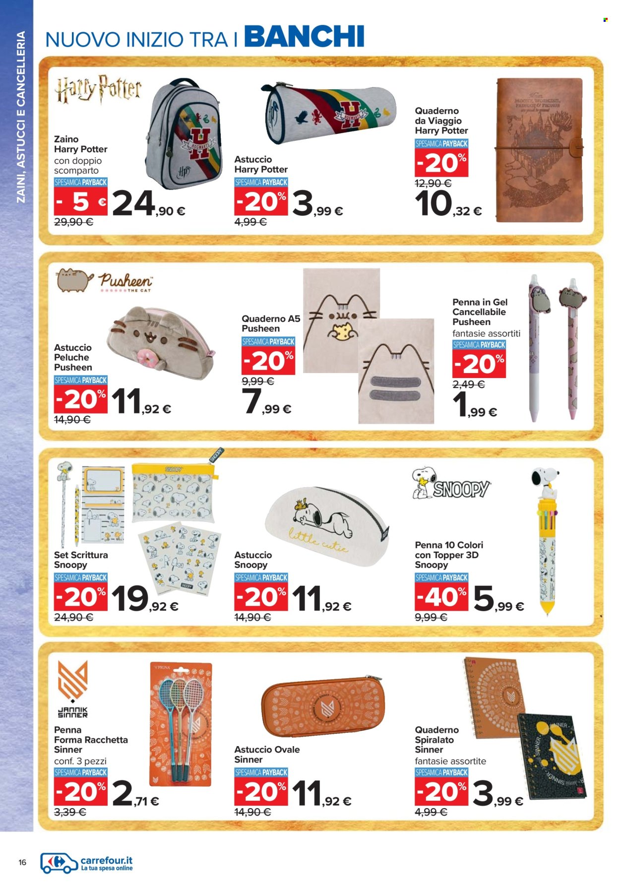 Volantino Carrefour - 24.7.2025 - 4.9.2025. Pagina 16